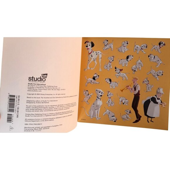 Disney Sticker Storybook Minnie Dalmatian Pluto Aladdin 40+ Stickers Lot of 4 - Picture 5 of 15